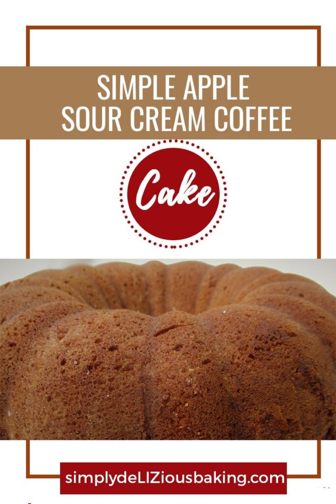 Easy Apple Sour Cream Coffee Cake
