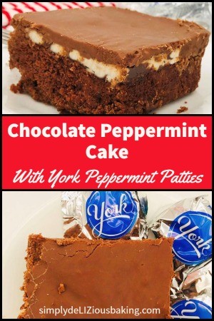 Chocolate Mint Cake (Simple Recipe)