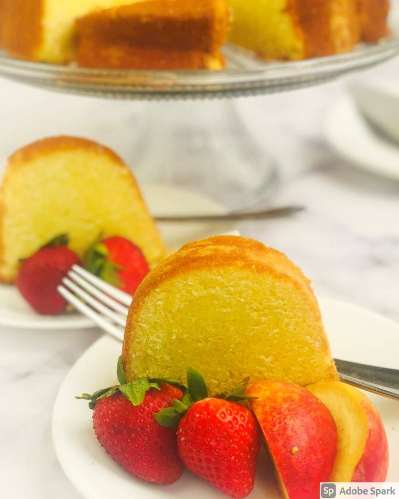 Simple Butter Pound Cake
