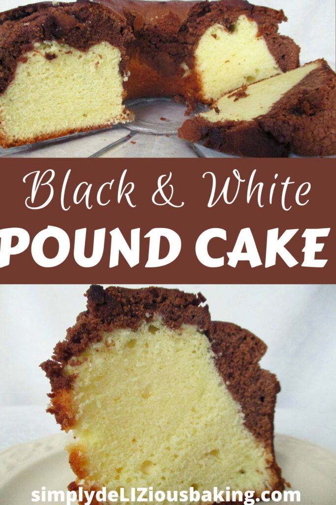 Black & White Pound Cake