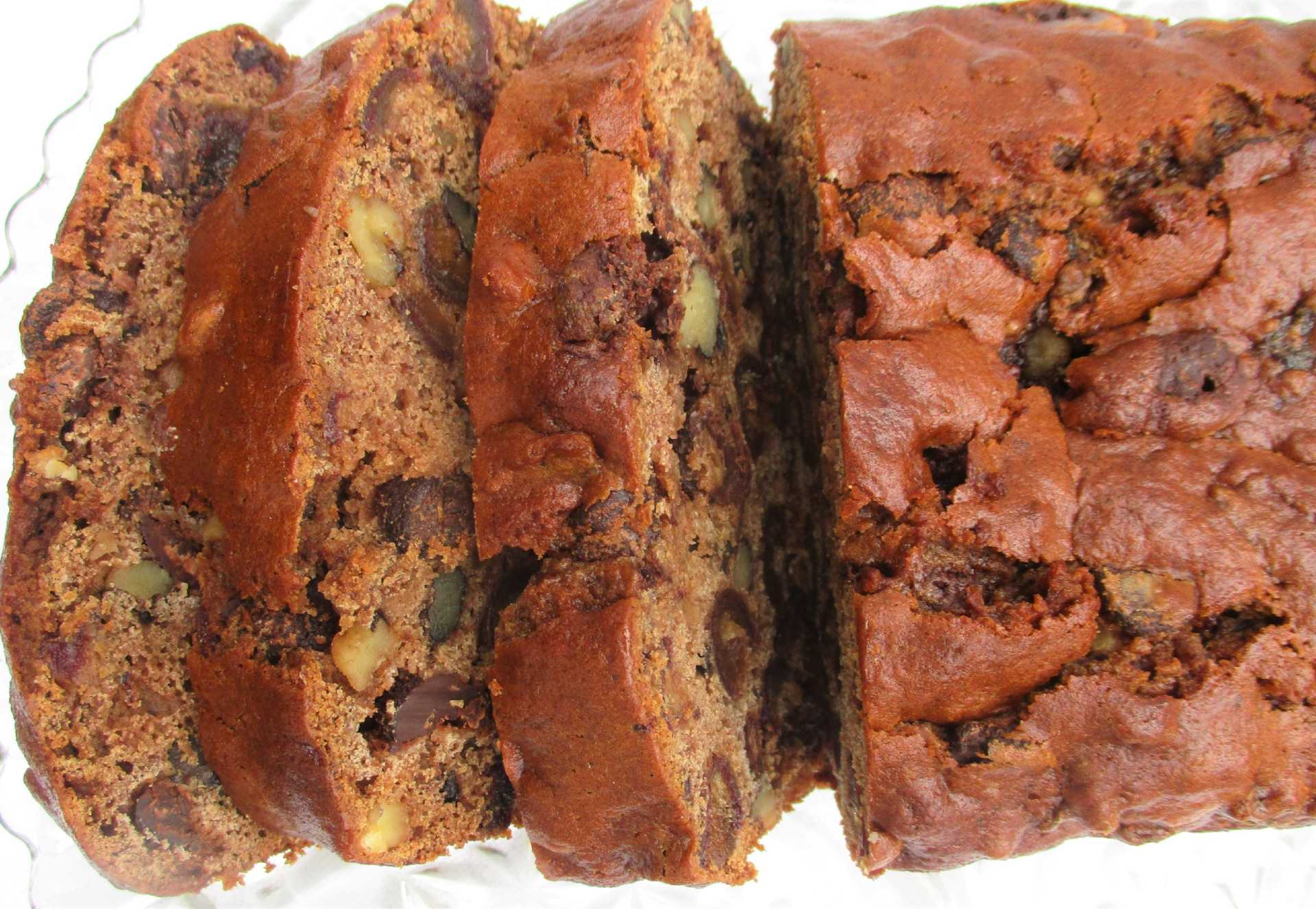Chocolate Chip Date Nut Bread