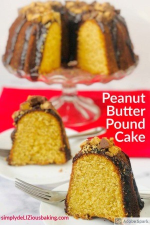 Pound Cake Infused With Peanut Butter