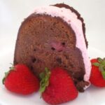 Chocolate Strawberry Pound Cake