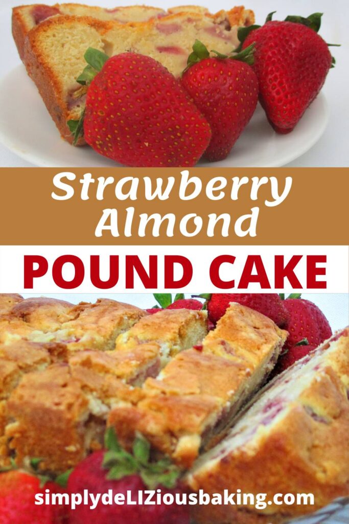 Strawberry Almond Pound-Cake