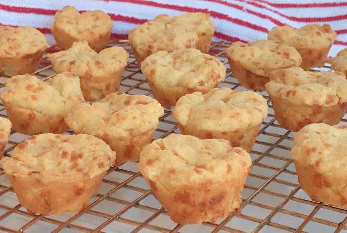 Easy Mini Cheddar Cheese Muffins Recipe