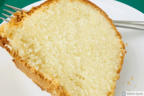 Simple Vanilla Buttermilk Pound Cake