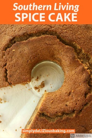 Spice Cake Recipe From Southern Living Cookbook