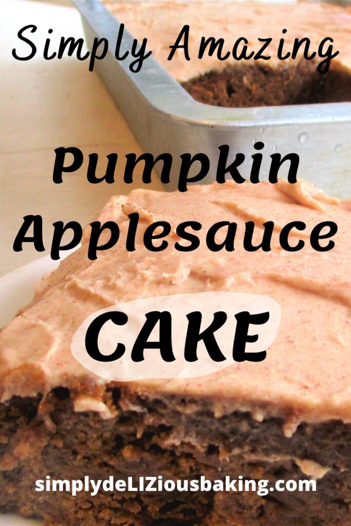 pumpkin applesauce cake