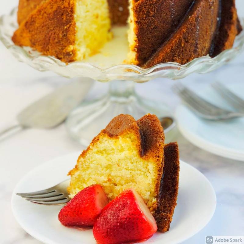 Old Fashioned Coconut Pound Cake