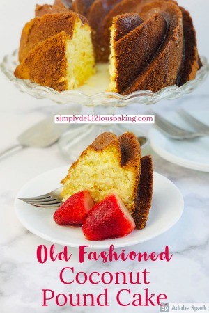 The Best Coconut Pound Cake
