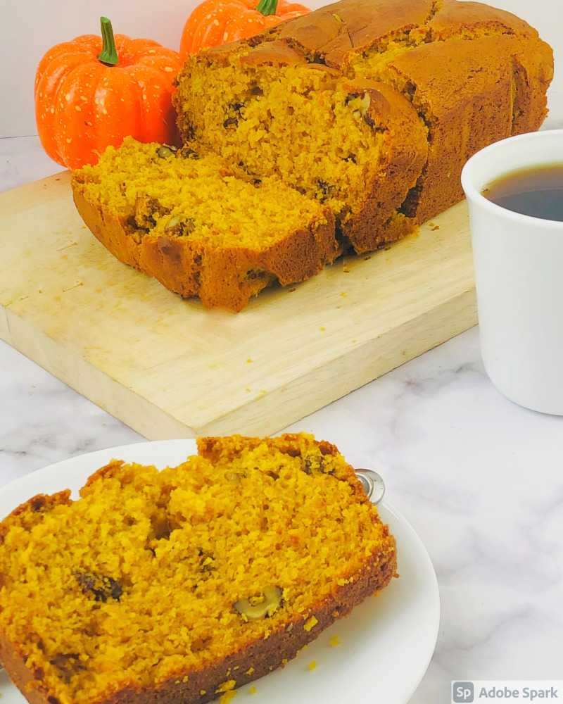 Easy Pumpkin Cake With Nuts