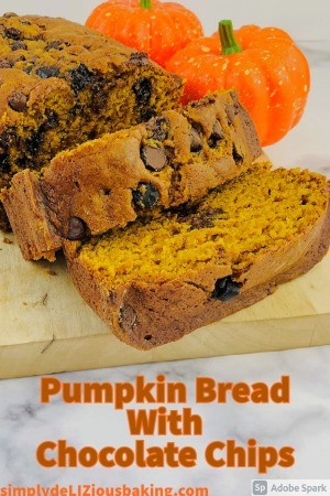 Pumpkin Bread With Chocolate Chips