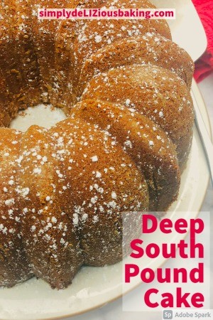 Southern Lemon Pound Cake Recipe