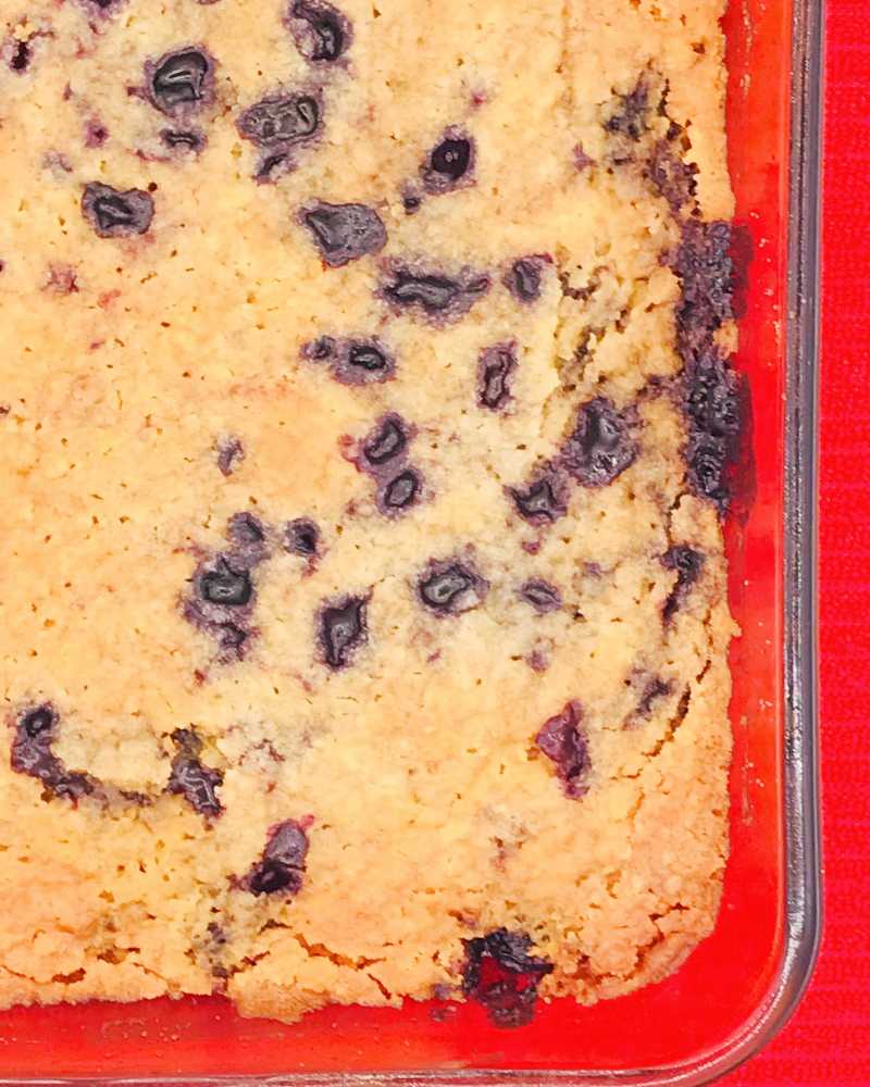 Old Fashioned Blueberry Cobbler