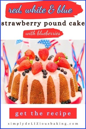 strawberry and blueberry pound cake 