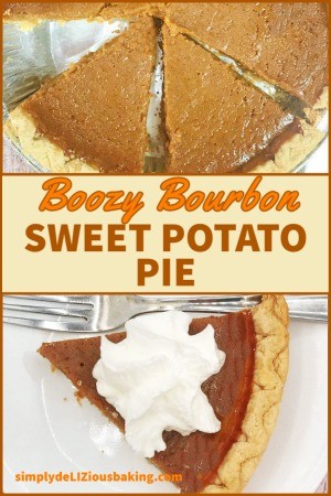 Boozy Bourbon Sweet Potato Pie With Honey