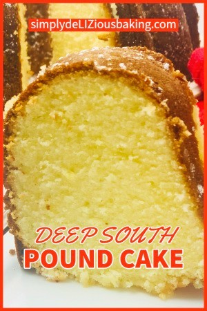 Southern Pound Cake With Lemon