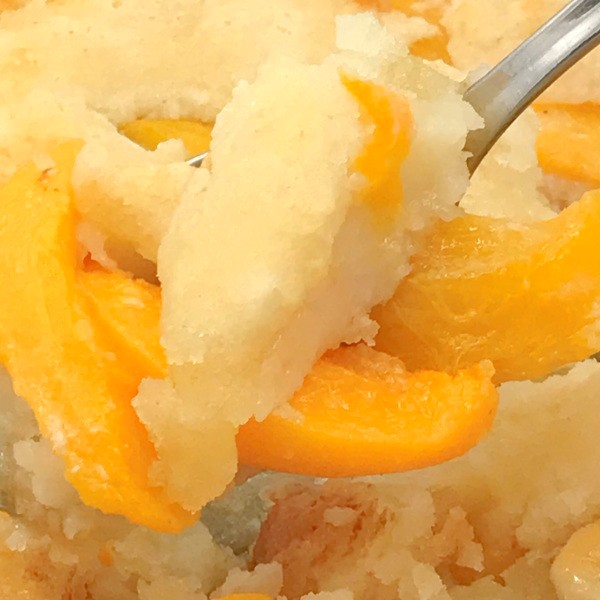 Southern Peach Cobbler With Canned Peaches