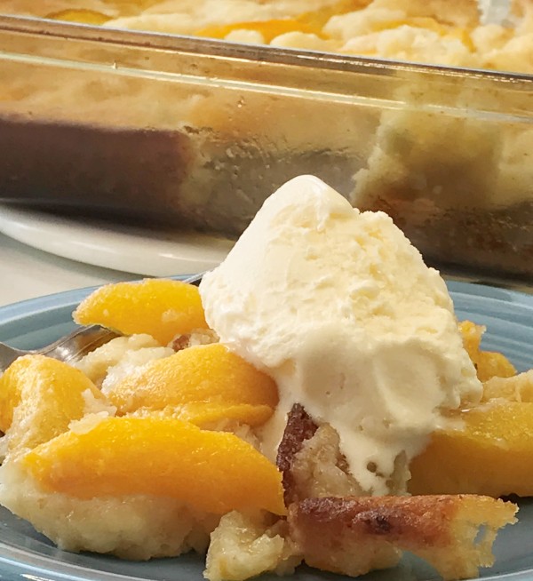 Homemade Peach Cobbler Recipe With Canned Peaches