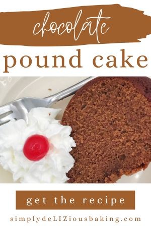Old Fashioned Chocolate Sour Cream Pound Cake