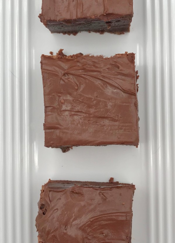 Easy Double Fudge Frosted Brownies