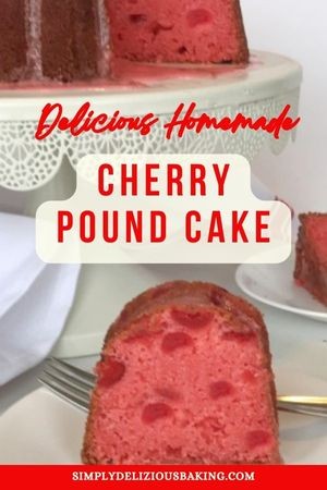 The Best Cherry Pound Cake Recipe