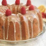 Easy Lemon Raspberry Cake With Lemon Glaze Recipe